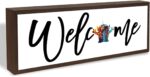Welcome Wood Home Decor Signs, Welcome Simplicity Wood Plaque, Home Tabletop - Image 8