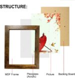 Rustic Picture Frames, 10 Pack Collage Picture Frames, Gallery Wall Frame Set - Image 2