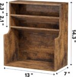 Spice Rack Organizer, 3 Tier Wood Kitchen Counter Spice Rack, Large Counter - Image 2