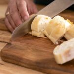 Acacia Wood Cutting Board and Chopping Board with Handle for Meat, Cheese - Image 7
