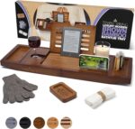 Bamboo Bathtub Tray Caddy for Tub