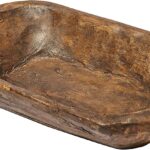 Decorative Bowl Home Decor Approx 10 Inch, Hand Crafted Spanish Oak