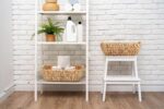 Water Hyacinth Storage Baskets with Wooden Handles, Large Wicker Baskets - Image 7