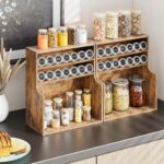 Spice Rack Organizer, 3 Tier Wood Kitchen Counter Spice Rack, Large Counter - Image 5