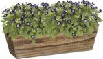 Wood Window Box - Handled Buffalo Brown - Image 2